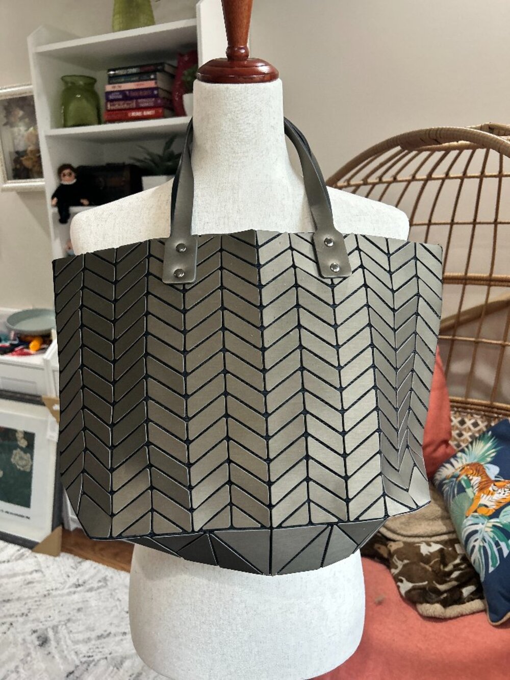 Patriza Luca Geometric Tote